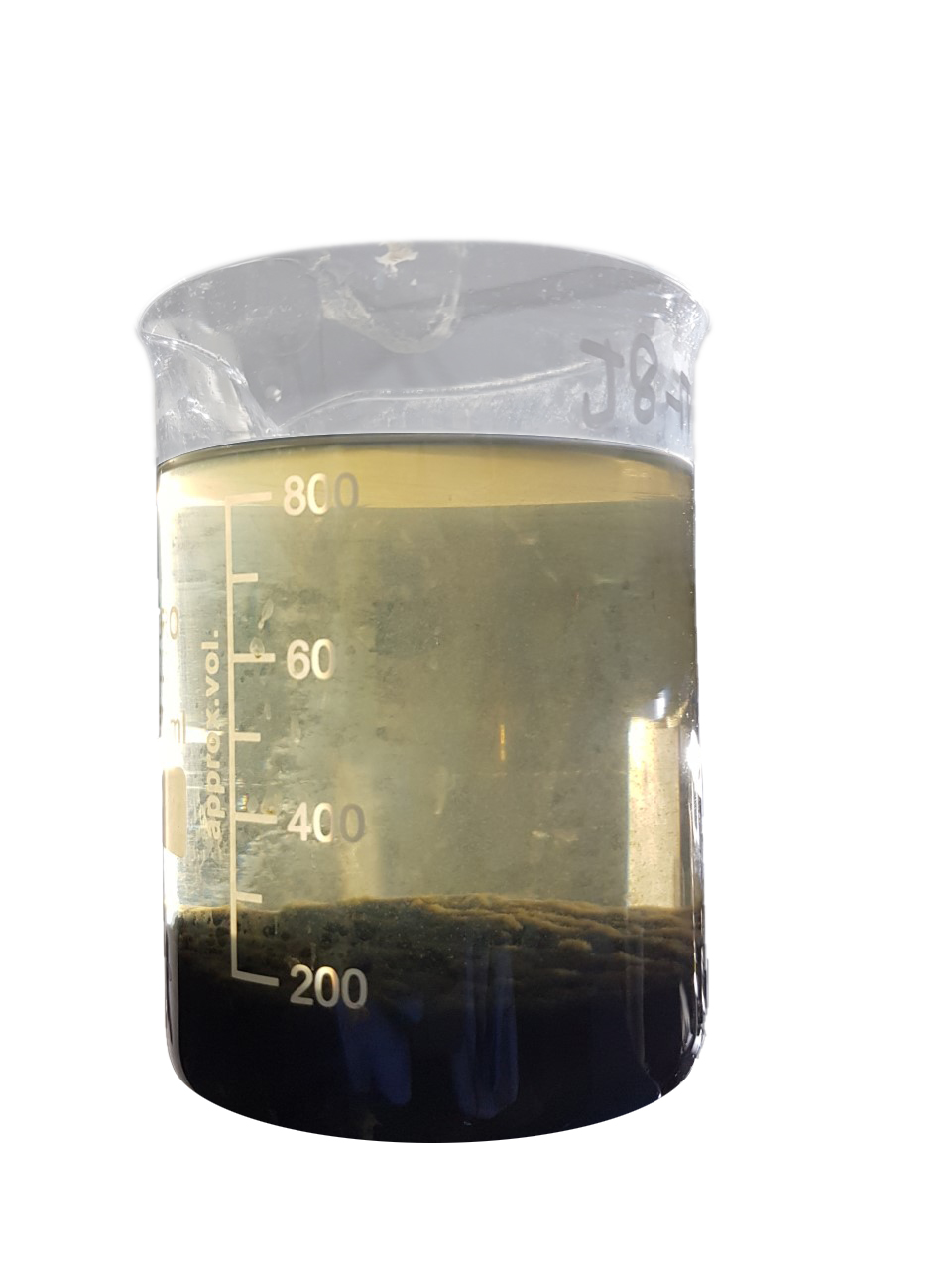 Effluent de tannerie APRÈS ELECTROCOAGULATION