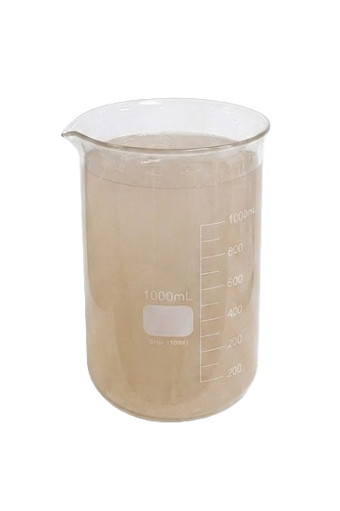 Effluent avant électrocoagulation